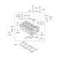 Diagram for Kia Optima Cylinder Head - 5Q01M25A01D