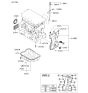 Diagram for 2006 Kia Optima Crankshaft Seal - 2142125001