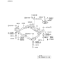 Diagram for 2006 Kia Optima Front Cross-Member - 624052G300