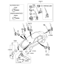 Diagram for 2006 Kia Optima Ignition Switch - 819002GA00