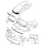 Diagram for Kia Optima Air Deflector - 865902G000