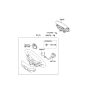 Diagram for 2007 Kia Optima Steering Wheel - 561002G611J6