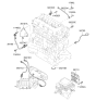 Diagram for 2007 Kia Optima Engine Control Module - 3911125172