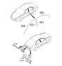 Diagram for 2006 Kia Optima Emblem - 863112G100