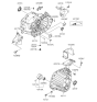 Diagram for 2006 Kia Optima Bellhousing - 4311524302