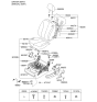 Diagram for 2007 Kia Optima Seat Heater - 881992G000