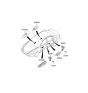 Diagram for 2007 Kia Optima Power Window Switch - 935702G100S8