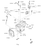 Diagram for Kia Optima Dipstick - 465803A250