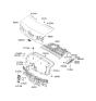 Diagram for Kia Optima Tailgate Lift Support - 817712G000