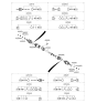 Diagram for 2009 Kia Optima CV Boot - 495942G500