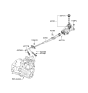 Diagram for 2010 Kia Optima Shift Cable - 437942G010