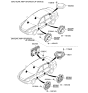 Diagram for 2010 Kia Optima Car Speakers - 963302G700