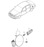 Diagram for Kia Amanti Fuel Door - 695103F000