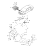 Diagram for 2003 Kia Sorento Engine Control Module - 3910639796