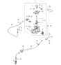 Diagram for Kia Amanti Shift Indicator - 467503F200