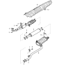 Diagram for Kia Amanti Exhaust Flange Gasket - 0K2K140305