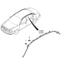 Diagram for 2004 Kia Amanti Air Bag - 850103F000