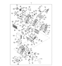 Diagram for Kia Amanti Blend Door Actuator - 972743B000