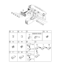 Diagram for 2005 Kia Amanti Seat Switch - 937303F000