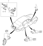 Diagram for Kia Amanti Back Up Light - 924013F100