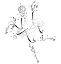 Diagram for 2004 Kia Amanti ABS Sensor - 599103F000