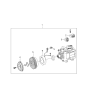 Diagram for 2004 Kia Amanti A/C Compressor - 9770139881