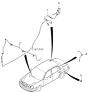 Diagram for Kia Antenna Cable - 962703F200
