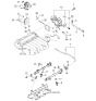 Diagram for Kia Throttle Position Sensor - 351023B000