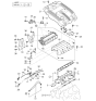 Diagram for Kia Amanti EGR Valve - 2845035560