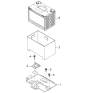 Diagram for 2006 Kia Amanti Battery Tray - 371503F000