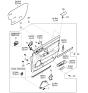 Diagram for 2005 Kia Amanti Seat Switch - 889903F102