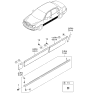 Diagram for 2004 Kia Amanti Door Moldings - 877213F000