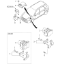 Diagram for Kia Rondo ABS Control Module - 589201D100