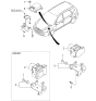 Diagram for 2006 Kia Rondo ABS Control Module - 589201D100