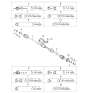Diagram for 2010 Kia Rondo CV Joint - 495921D500