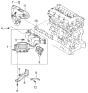 Diagram for Kia Rondo Exhaust Manifold - 2850025450