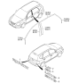 Diagram for 2006 Kia Rondo Door Moldings - 863731D000