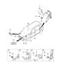 Diagram for 2006 Kia Rondo Air Bag Control Module - 959101D000