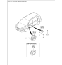 Diagram for 2009 Kia Rondo Car Speakers - 963301D200