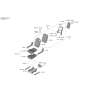 Diagram for 2022 Kia Carnival Seat Cover - 89K36R0040KXA