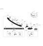 Diagram for 2022 Kia Carnival Emblem - 86300R0600