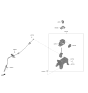 Diagram for Kia Carnival Shift Cable - 46790R0100