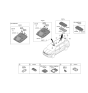 Diagram for 2022 Kia Carnival Dome Light - 92870R0000BSU