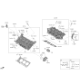 Diagram for Kia Carnival Cylinder Head - 550G53NA00