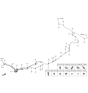 Diagram for 2024 Kia Carnival Fuel Line Clamps - 31353R0930