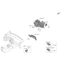 Diagram for 2023 Kia Carnival Ignition Switch - 93500R0000