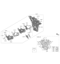 Diagram for 2023 Kia Carnival Water Pump - 251003N400