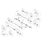 Diagram for 2024 Kia Carnival Axle Shaft - 49501R0300