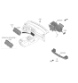 Diagram for 2022 Kia Carnival Blower Control Switches - 97250R0300