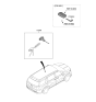 Diagram for Kia Carnival Car Key - 81996R0710